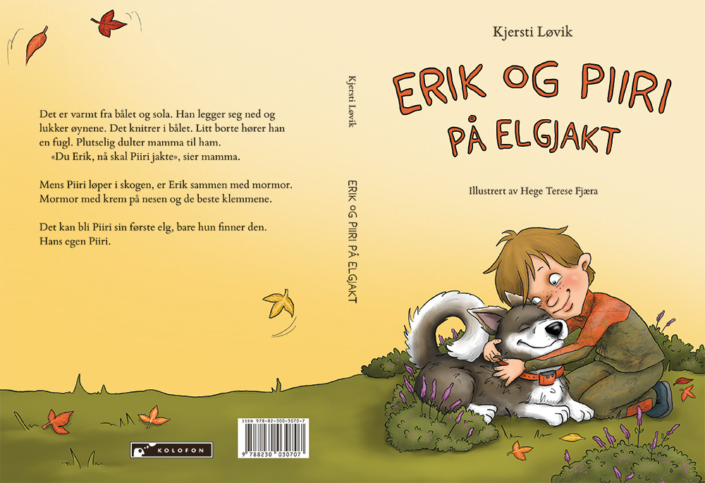 Erik og Piiri på elgjakt - Kolofon Forlag