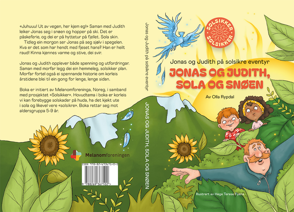 Jonas og Judith, sola og snøen - Melanomforeningen