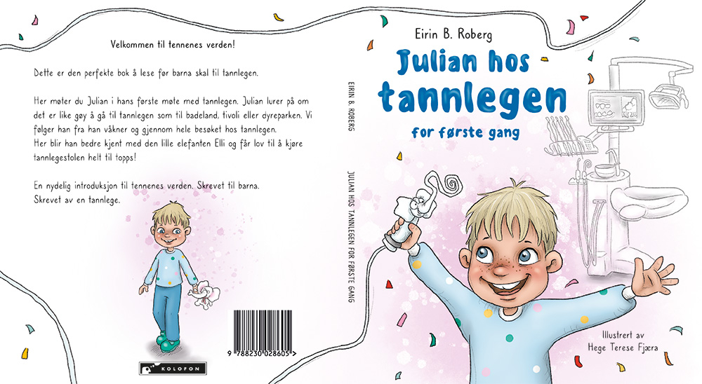 Julian hos tanlegen for første gang