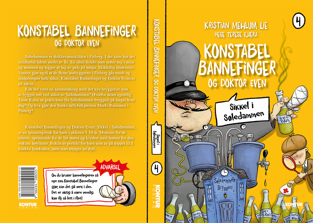 Konstabel Bannefinger - Sikkel i Søledammen - Kontur Forlag